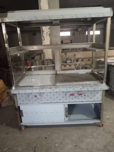 shawarma counter 5.30Stainless Steel Zain Kitchen Engineering