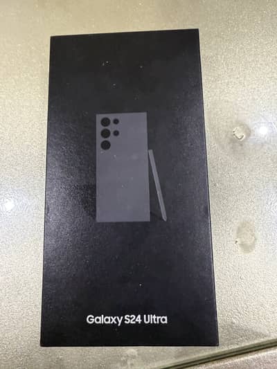 Samsung Mobile S24 Ultra with box 12gb 512 pta approved