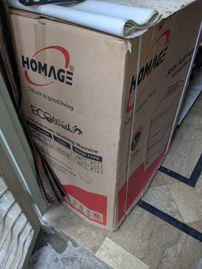HOMAGE SEMI AUTOMATIC WASHING MACHINE NEW