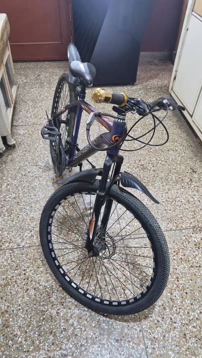 cycle for sale with helmet and light also horn