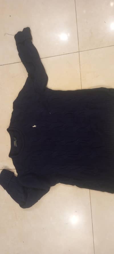 navy blue polo republica sweater