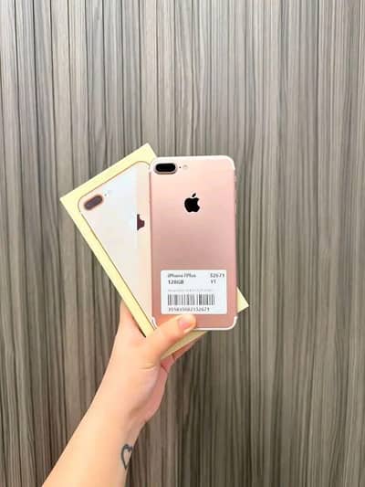 Iphone 7 s puls 128 GB my WhatsApp number 0324-12-95-120