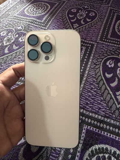 16pro max HK 256gb PTA Approved desert titanium