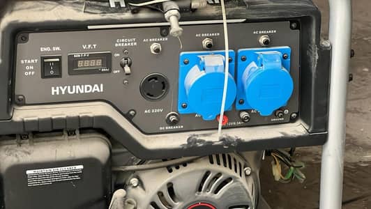 only 1 day used generator 8.5 kv