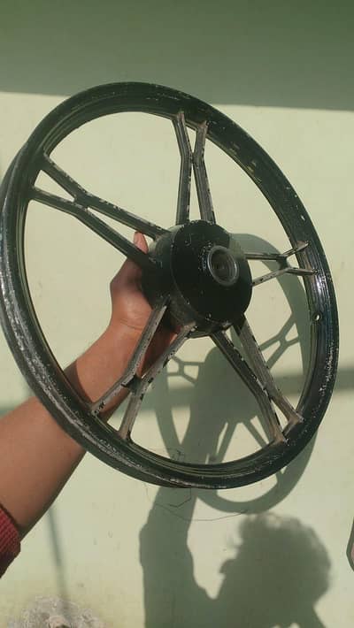 only farnt well alloy rims