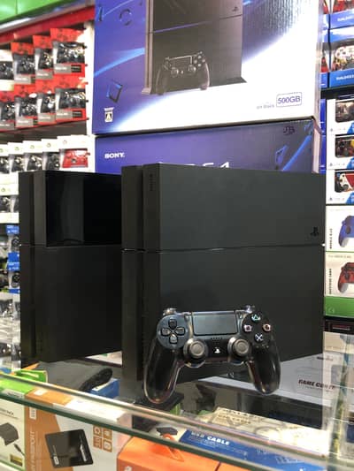 PS4 FAT 500GB JUST LIKE NEW, GAMES PLANET