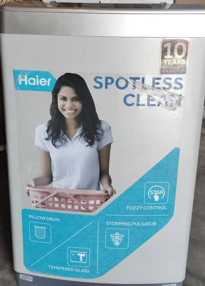 Haier automatic washing machine  Condition 10/9