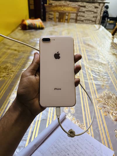 iPhone 8 Plus pta approve gold colour 64 jb 74 health original
