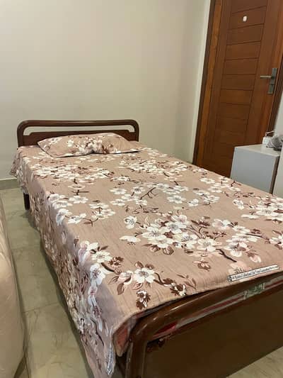Single Wooden Bed. High quality & Strong