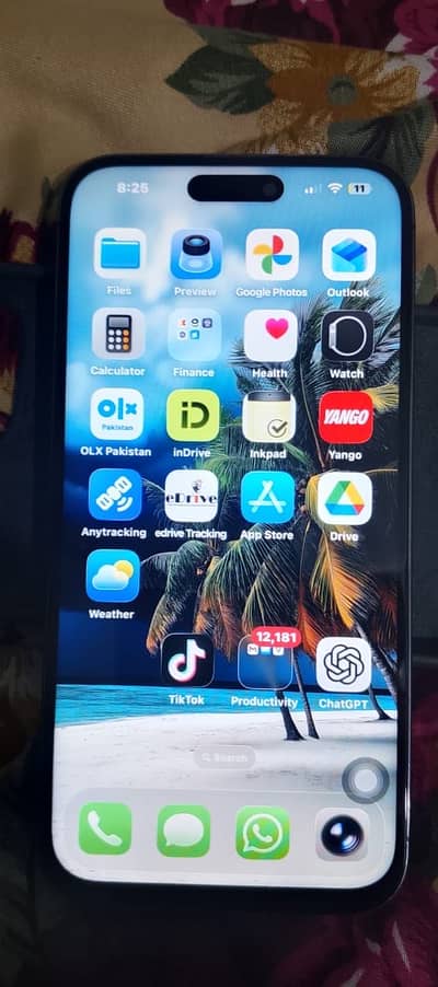 I phone 14 pro Max 256 gb, PTA Approved, dual physical sim