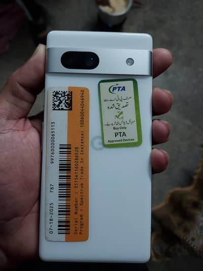 Goole pixel 7A PTA approved