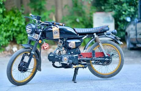 Cd 70 Modify In Cafe Racer