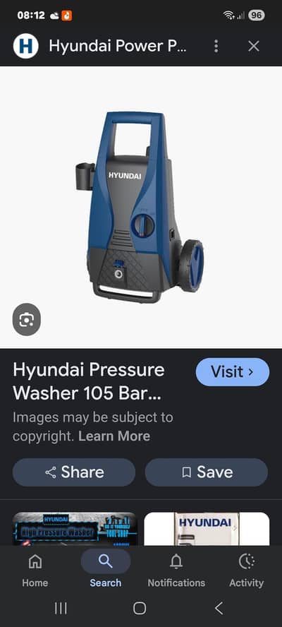 pressure washer
