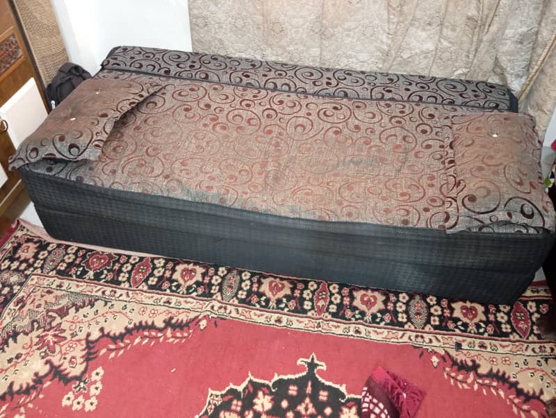 Single plus Double  sofa cump Bed 1