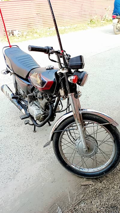 Honda CG 125 2017 for contact 03134247549