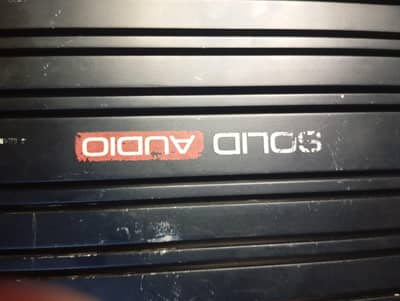 Solid audio amplifier 4 channel