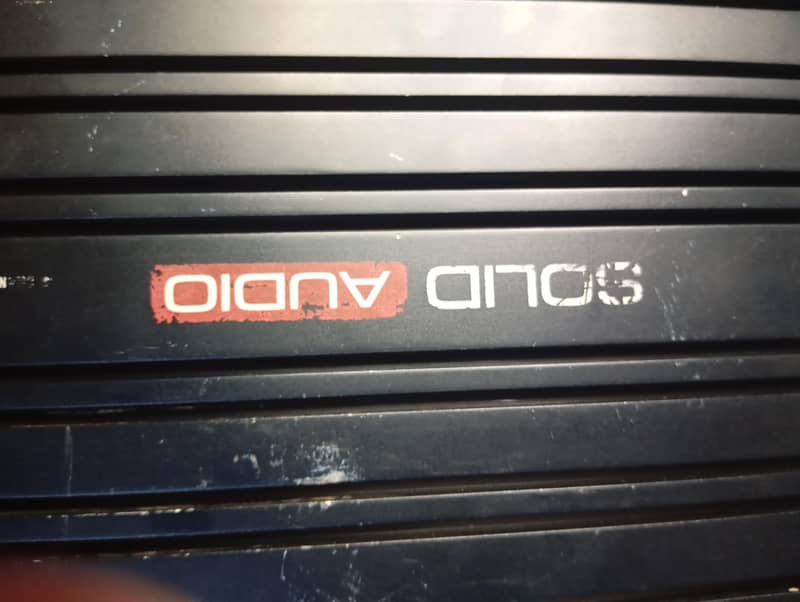 Solid audio amplifier 4 channel 0