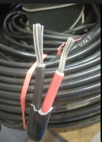 7،64 wapda cable silver double core