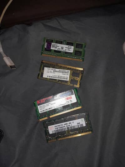 2 Stick 2 Gb Ram ddr 3  and 2 Stick 2 Gb ram ddr2