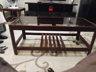 CENTRAL TABLE AND SIDE TABLED