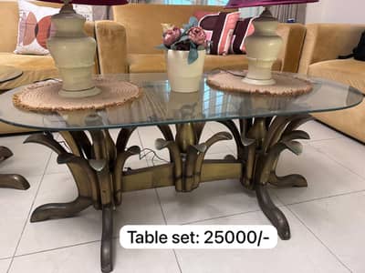 TV lounge coffee table set