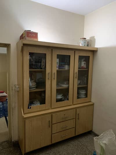Wooden Cabinet & Racks For Dining Set