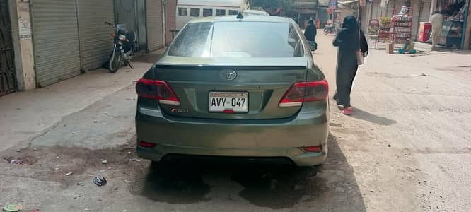 Corolla GLI 2011 Olive Green