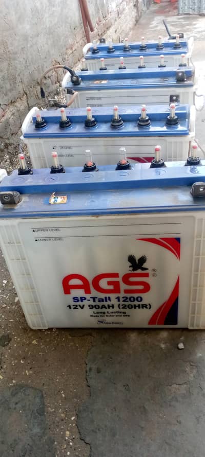 AGS Tubular Battery – 90Ah