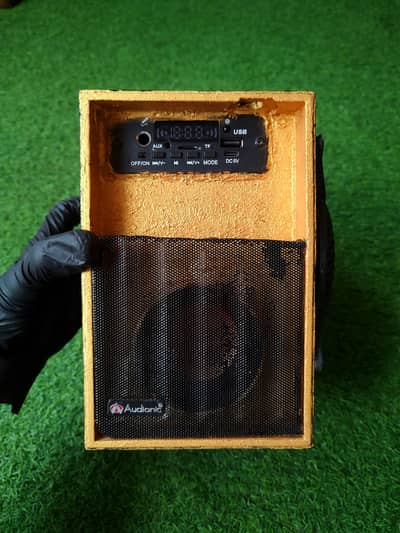 Audionic bluetooth speaker FM radio input All perfect work 03188264599