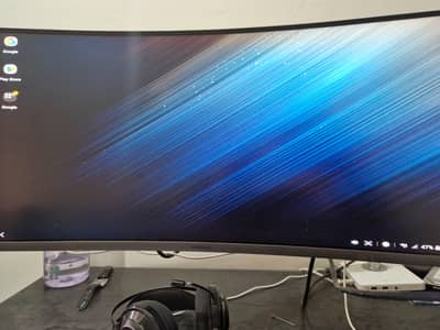 Samsung 2k Curved 34 inch 100hz | Gaming Monitor