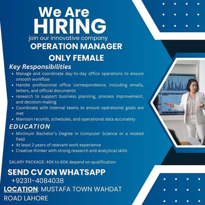 OPERATION MANAGER