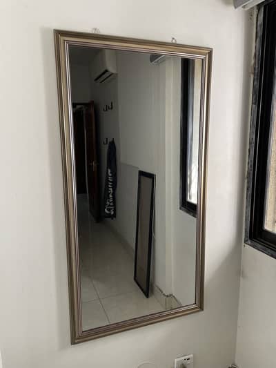 Wall hanging long mirror full lentgh