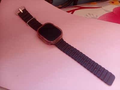 Led Watch With cover and Slicon strap
