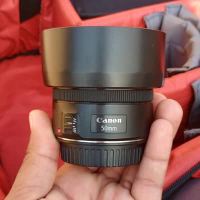Canon EF 50mm f/1.8 STM Lens – Like New, Excellent Condition