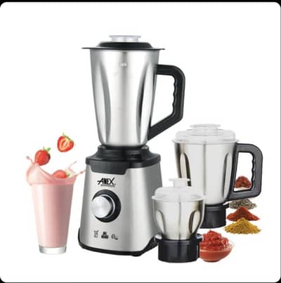 ANEX Deluxe Blender & Grinder AG-6133SS