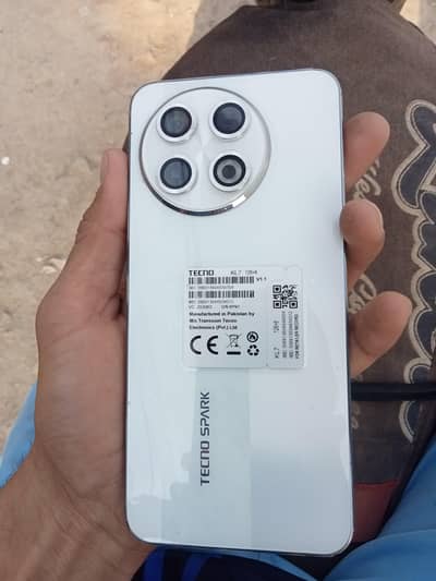 Tecno spark 30 pro with box,