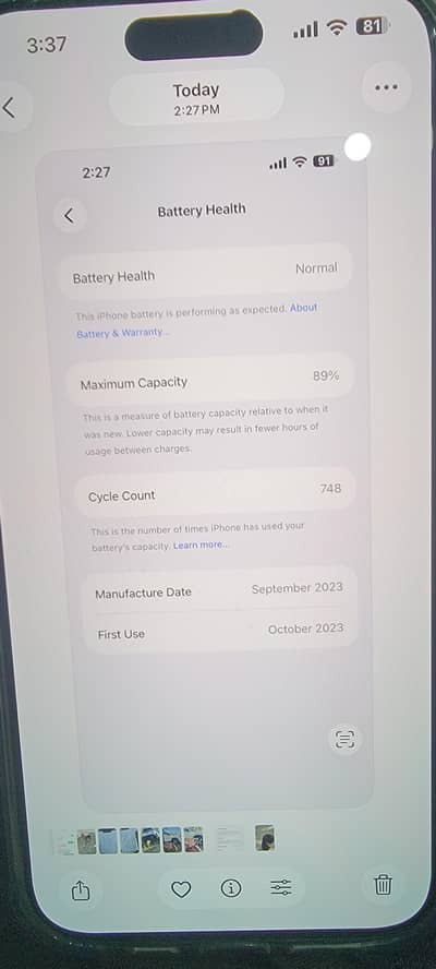 15 pro max hk dual physical 10/10 condition