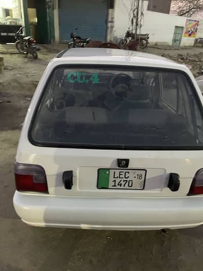 Mehran vxr 2018 white