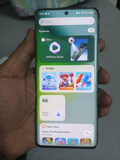 Infinix 12gb/256 PTA Approved, With Box