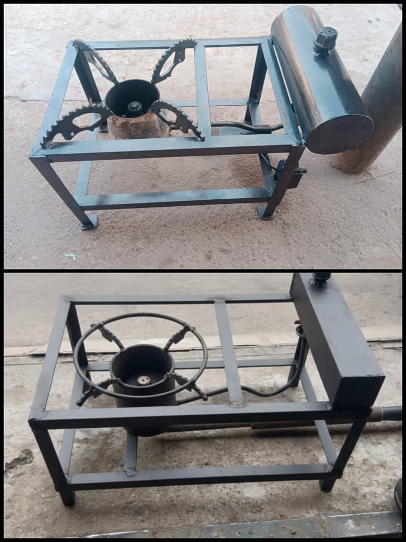 کالے تیل پر چلنے والا چولہا (استعمال موبلیل) 0