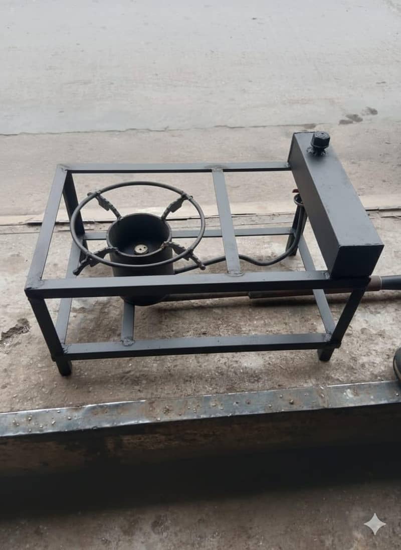 کالے تیل پر چلنے والا چولہا (استعمال موبلیل) 2