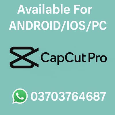 Cap Cut Pro Available | Gmail & Password For Life Time only 99 Rs