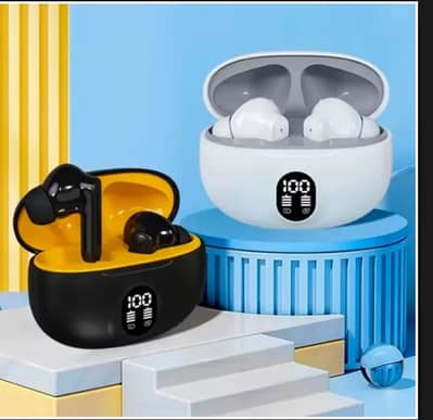TWS Wireless Bluetooth Earbuds | LED Display | ENC Noise Cancellation
