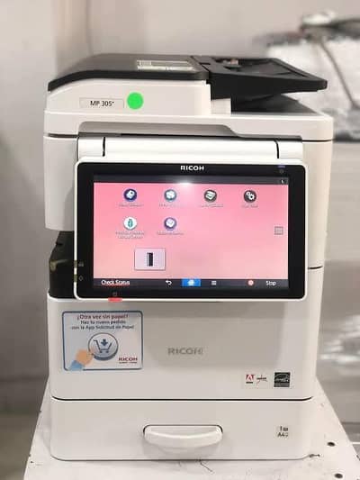 RICOH MP 305+ ALL IN ONE A3 SIZE PHOTOCOPER  % RECONDITIONED