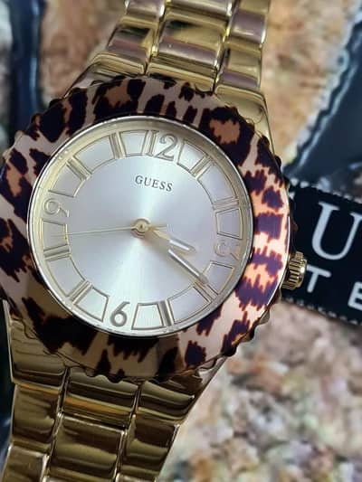 Guess W0404L1 watch, also known as the Guess Wildcat watch.