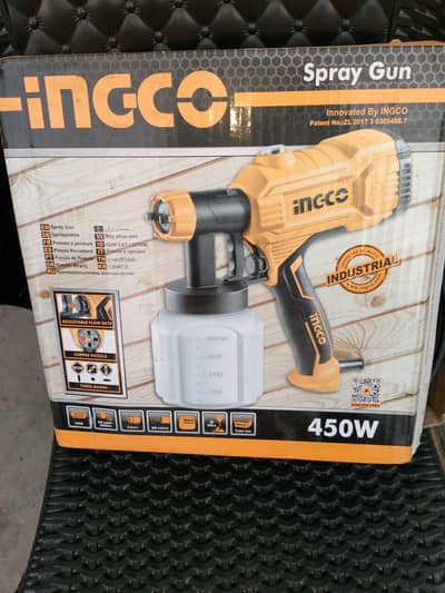 INGCO 450W Spray Gun – Used, Bilkul Theek Kaam Kar Rahi Hai