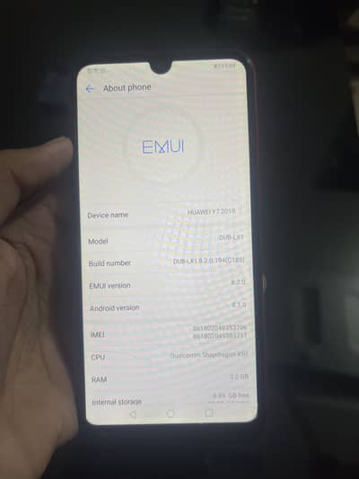 Huawei y7 prime 2019