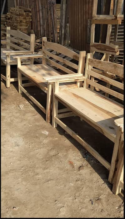 Benches for outdoor garden