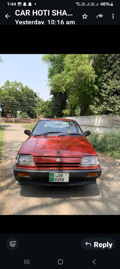 SUZUKI KHYBER TOTAL ORIGINAL CONDITION CAR 1996