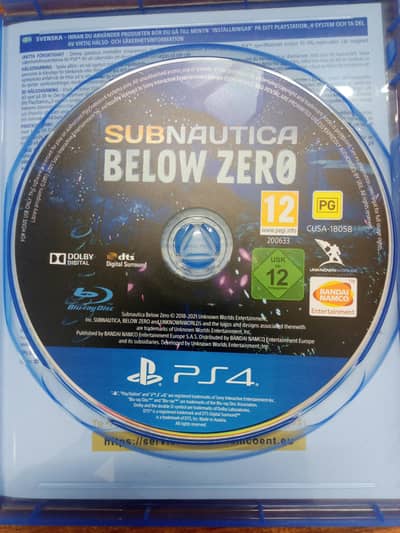 Subnautica below zero ps4